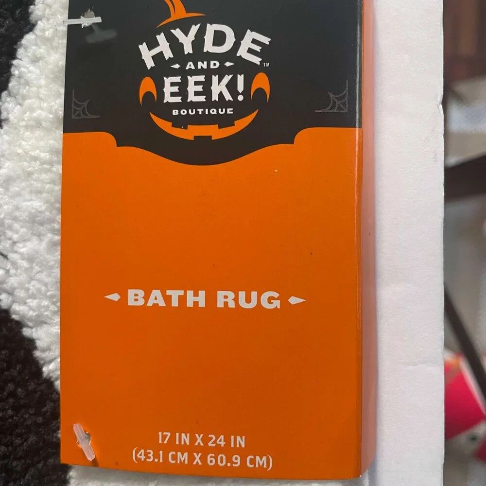 Bat Bath Mat Plush Gothic Crypt Soft 17